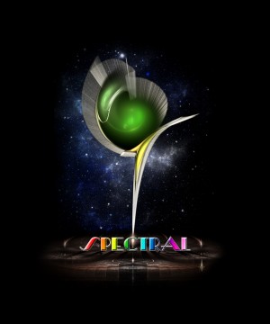Spectral Fractal Space Art